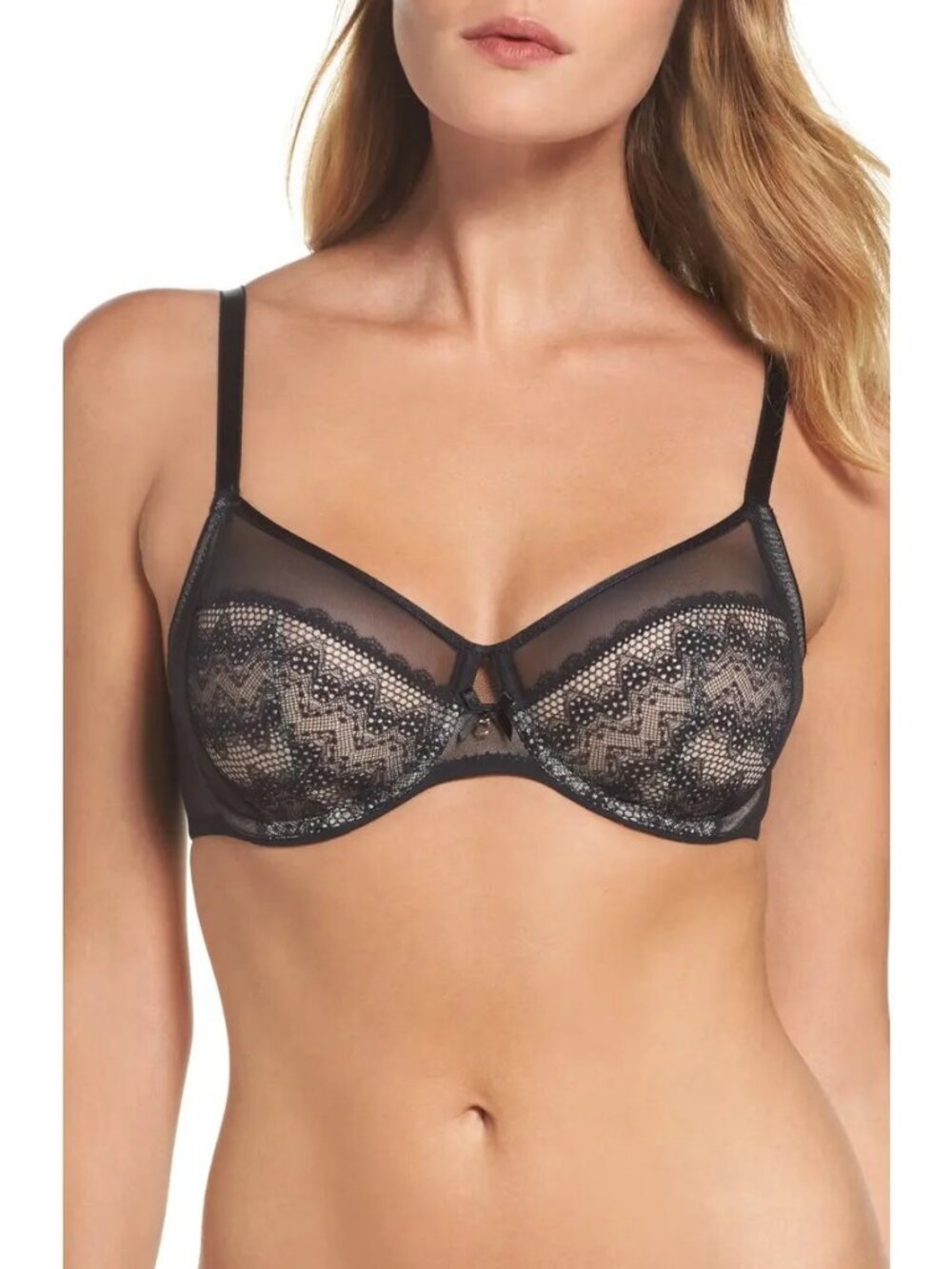 Chantelle Revele Moi Perfect Fit Underwire Bra Size 32D New No Tags !!